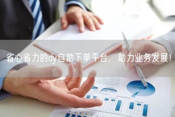 省心省力的dy自助下单平台，助力业务发展！